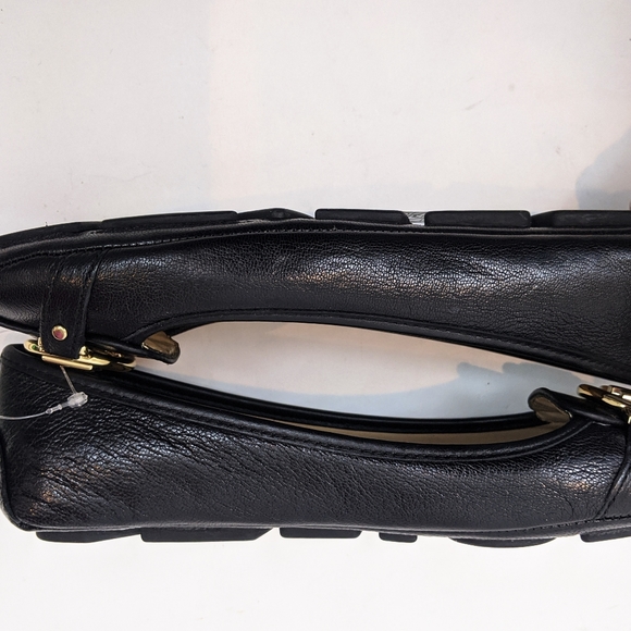 Michael Kors NEW Fulton Leather Logo Flats Black - Picture 6 of 8
